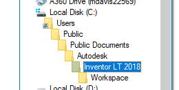 Solved: Inventor LT 2018 - Workspace - Autodesk Community