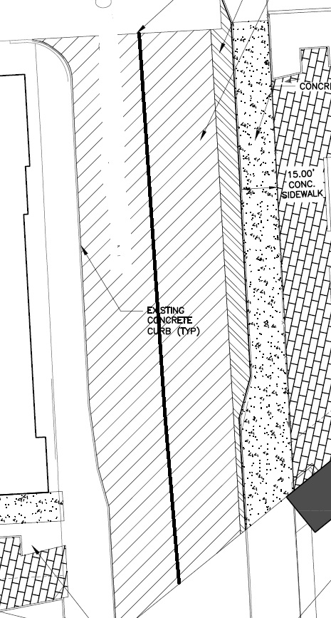 Autocad hatch for asphalt driveway