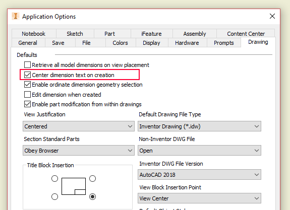 Dimension snaps to the middle - Autodesk Community