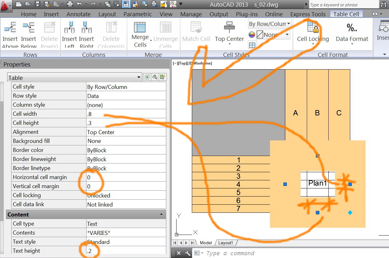 Solved: The “row height” can't be set! - Autodesk Community - AutoCAD