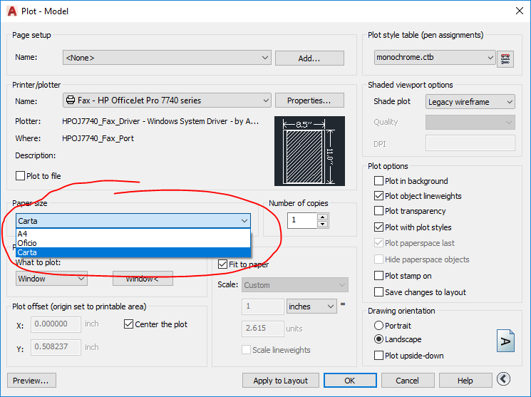 El tamaño del papel no coincide - Autodesk Community - International Forums