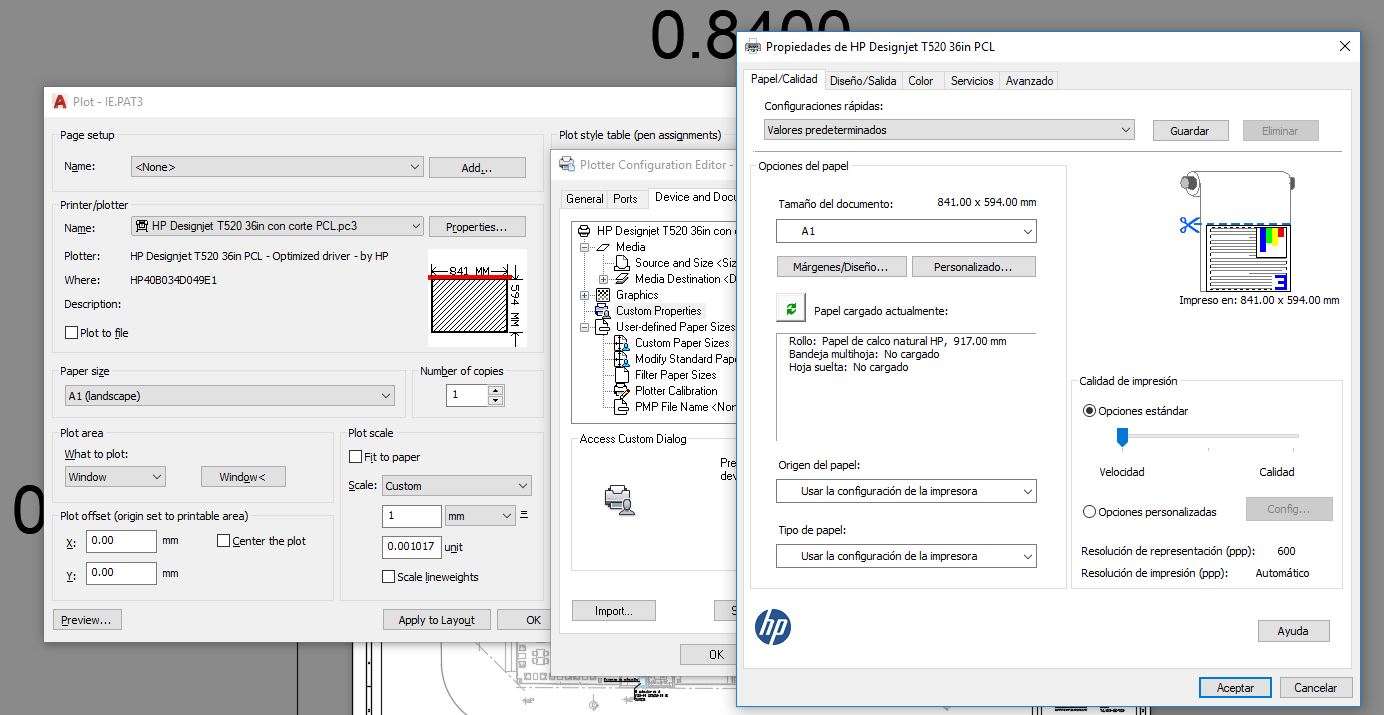 El tamaño del papel no coincide - Autodesk Community - International Forums