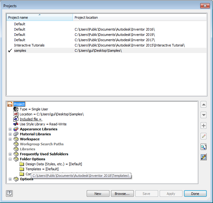 Solved: Create Simplified Part has no template options - Autodesk Community