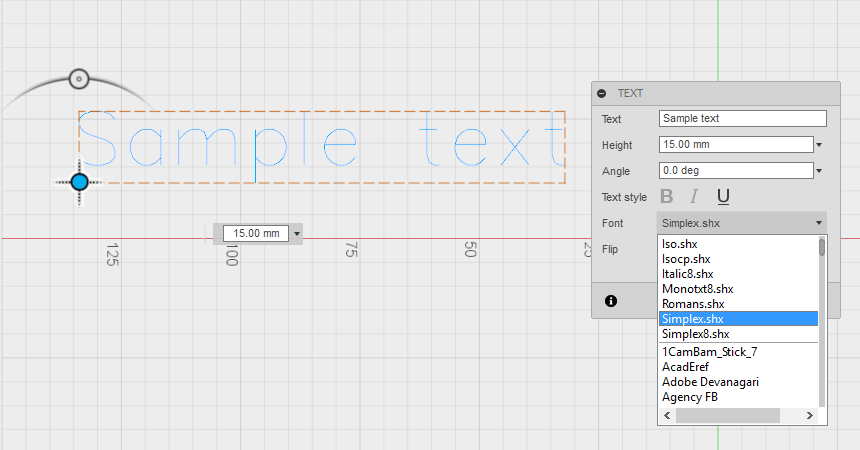 Single fonts free engraving line for Add possibility