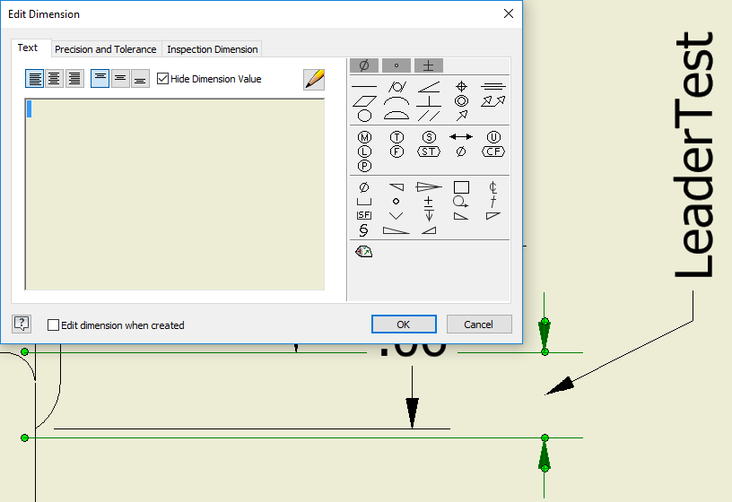 Solved: Vertical Dimension Text with Leader - Autodesk Community - Inventor