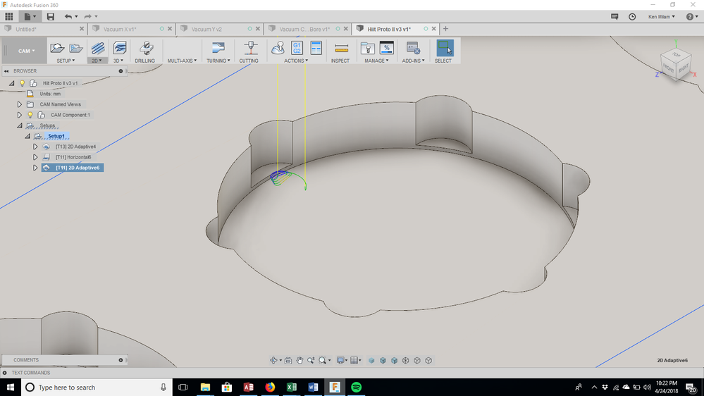 2D Adaptive Styled Cut