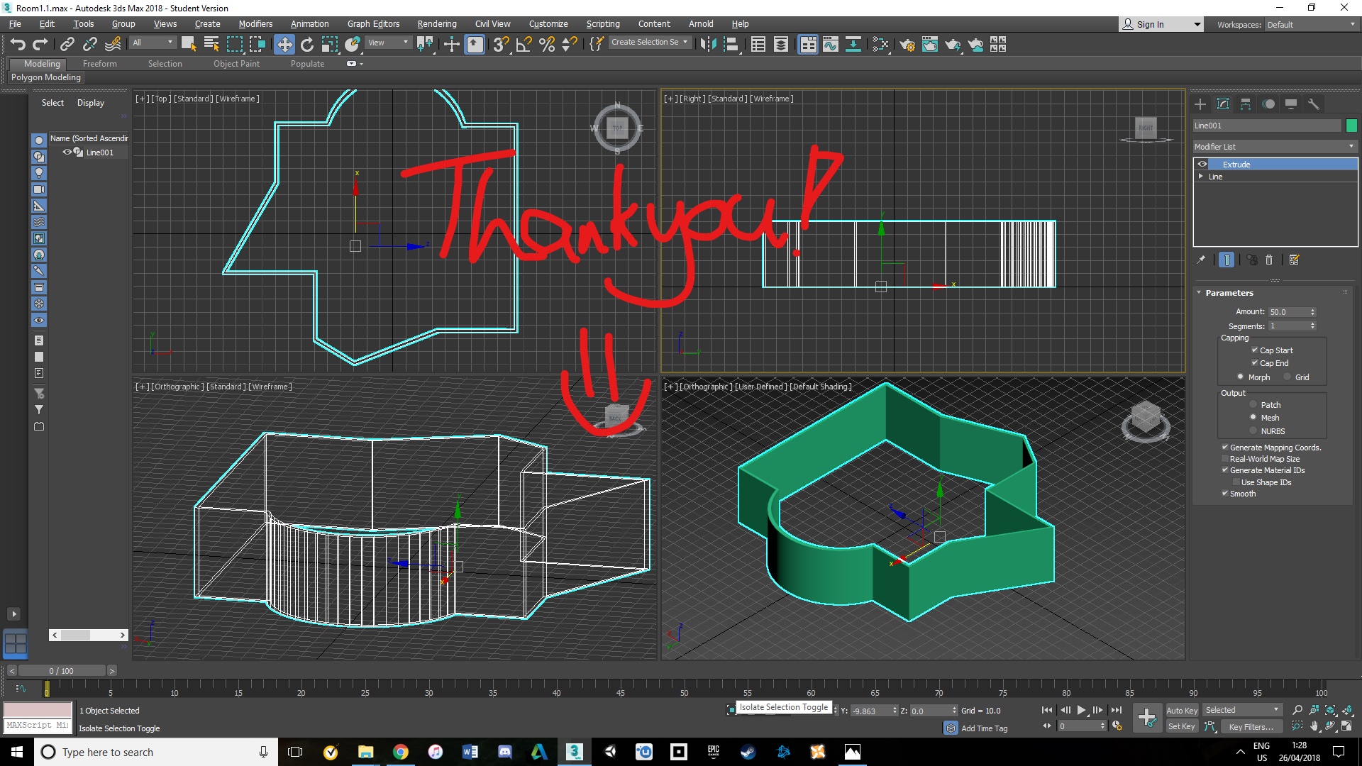 Solved: Newbie question, joining line spline with arc spline? - Autodesk  Community - 3ds Max