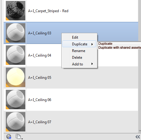 Duplicate Material and Assets - Autodesk Community