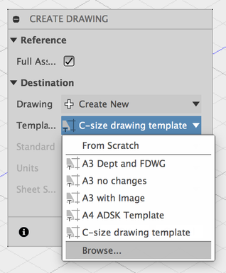 b size drawing dimensions template