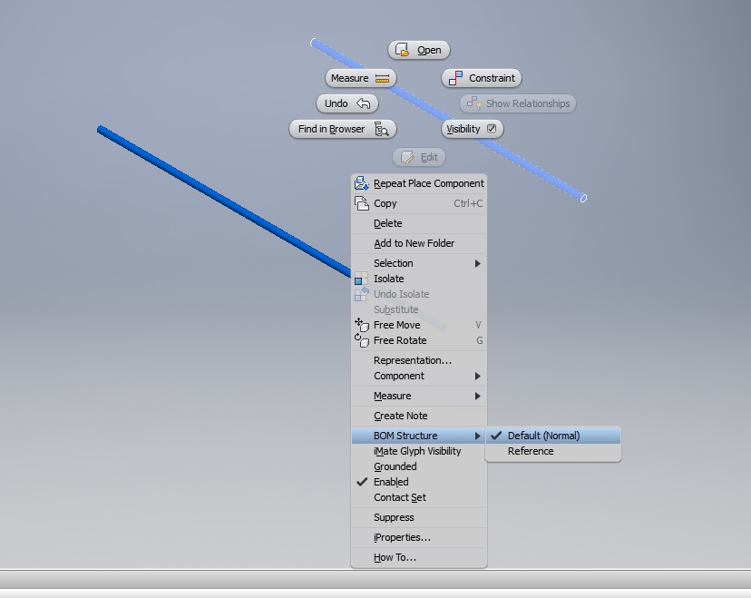 cannot change BOM structure from reference to normal - Autodesk Community