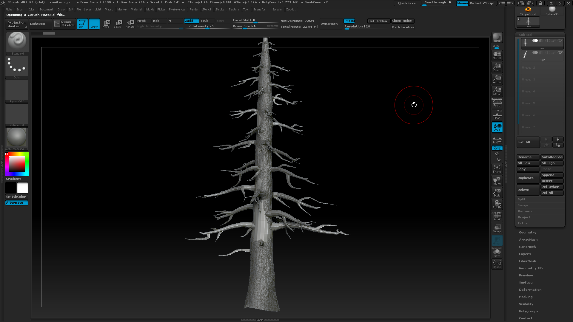 Solved: Baking Normal Maps (For a tree) - Autodesk Community