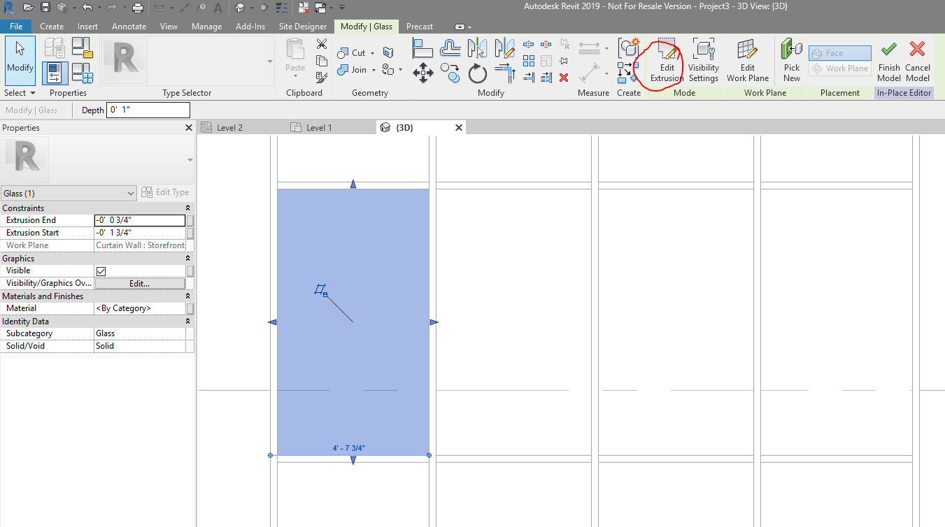 Curtain Panel Adjustments Autodesk Community Revit Products