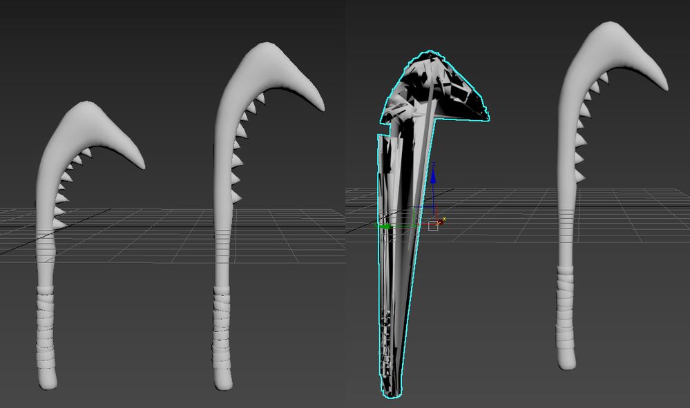 verts scramble upon morphing