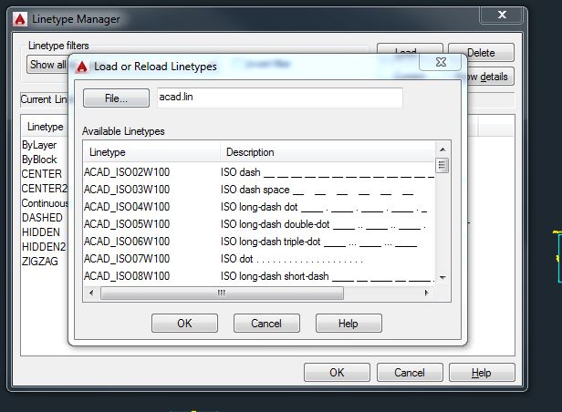 Solved: current/default LIN File for loading linetypes - Autodesk Community  - AutoCAD