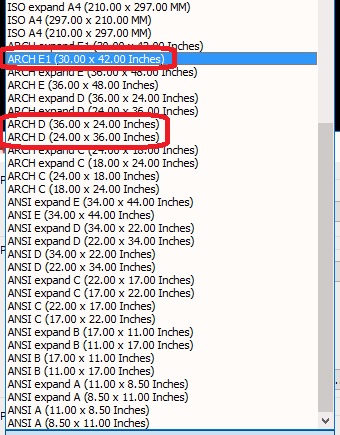 Why no 42x30 size for Dwg to Pdf.pc3? - Autodesk Community