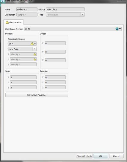 Help importing a point cloud from ReCap - coordinates are not correct ...