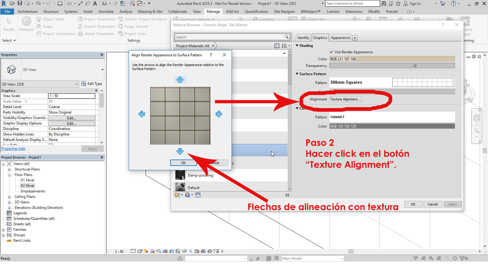 Solucionado: Alinear texturas en elementos - Autodesk Community