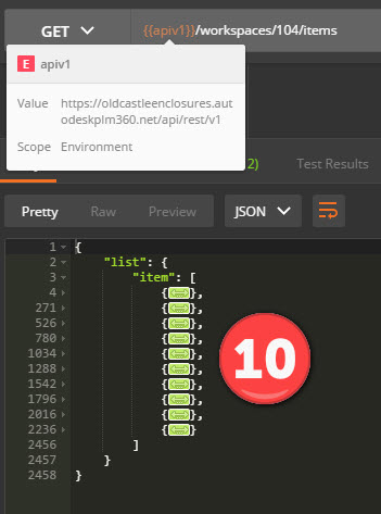 REST API workspace Items - Autodesk Community