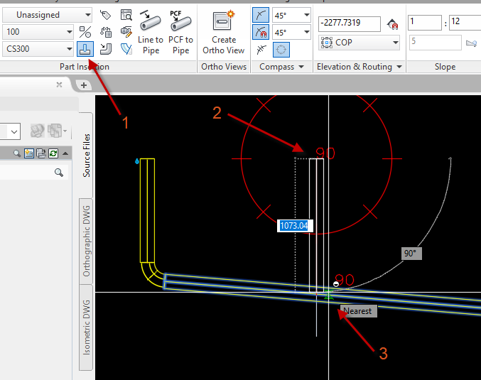 Solved: Connecting to sloped pipe - Autodesk Community