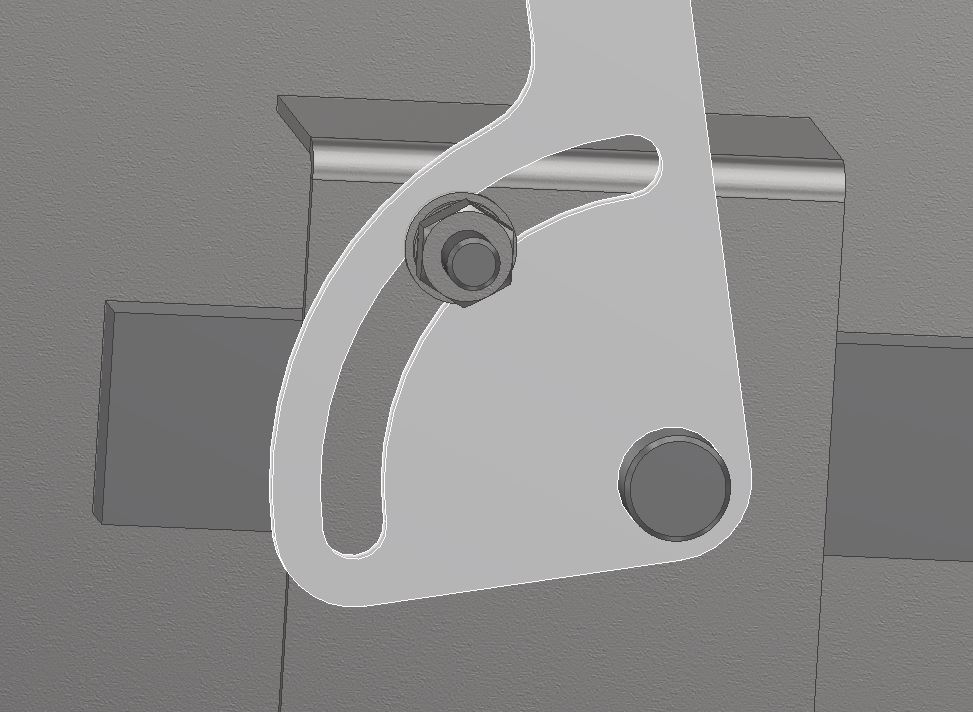 Solved Constrain pin in curved slot Autodesk Community