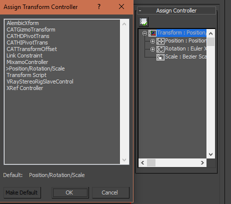 Solved: Assign Transform Controller in 3DS Max 2016.4 - Autodesk Community