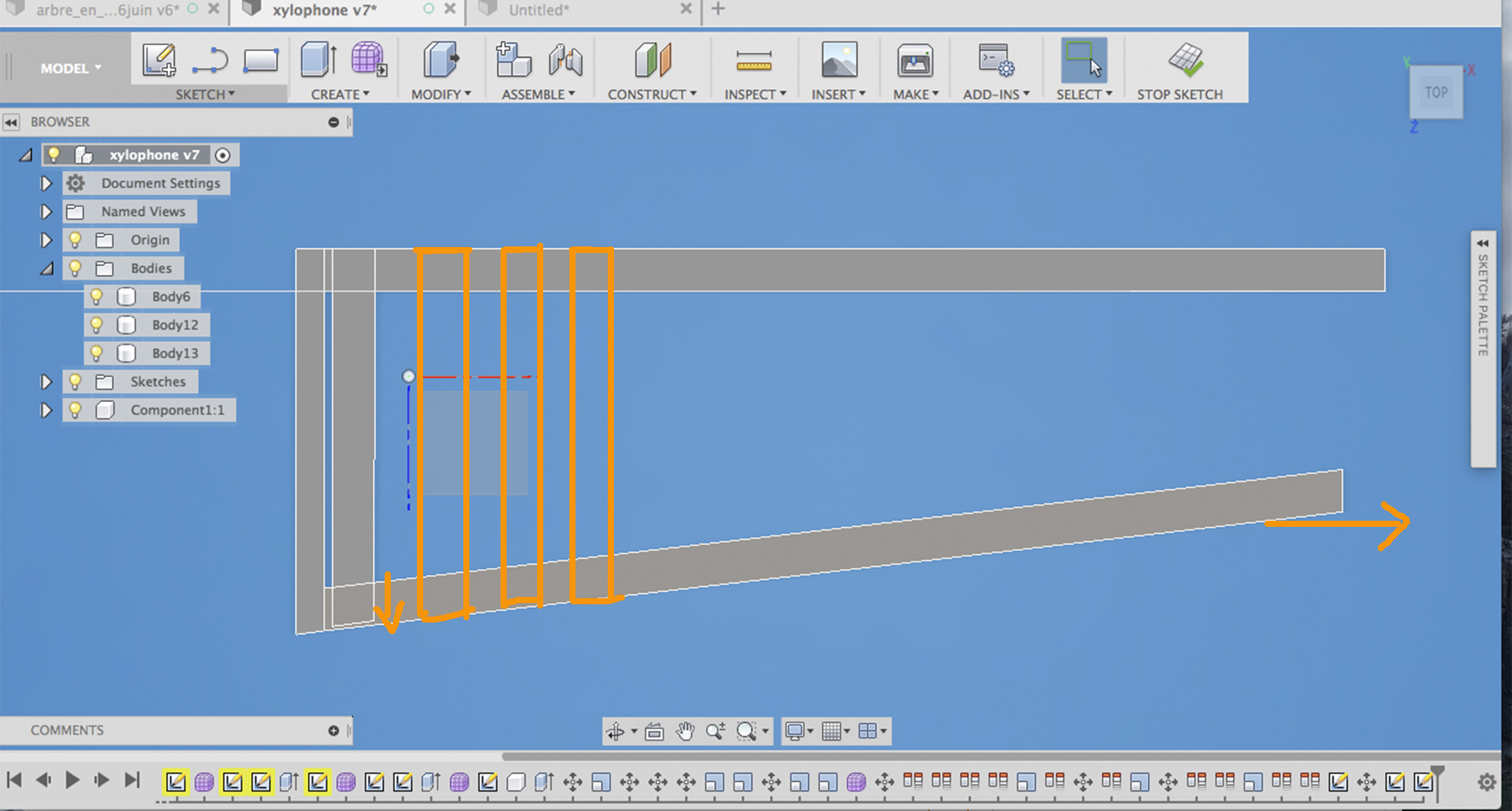 Solved: how to change dimensions after extrusion - Autodesk Community