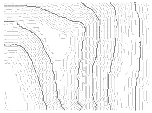 Jagged contours from 1x1m .asc file - Autodesk Community