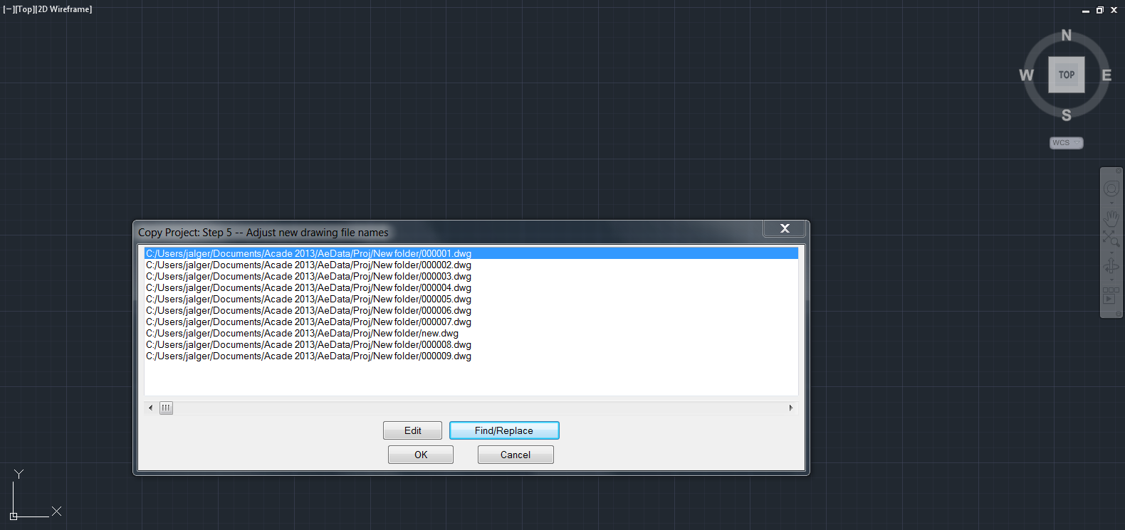 ACADE2013 copy project not working Autodesk Community