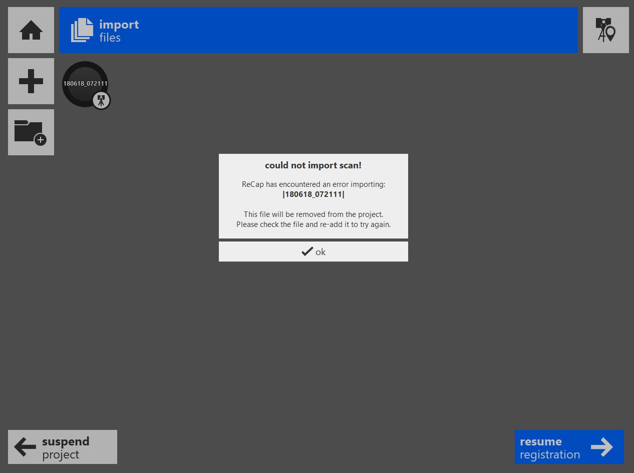 Solved: Unable to import .rdbx files and .rsp project Riegl formats ...