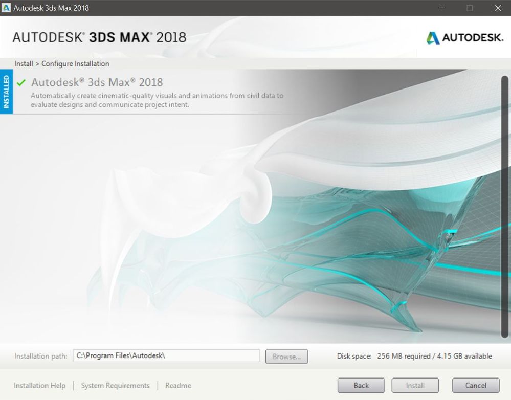 Solved: Cannot install 3ds Max 2018 - Autodesk Community - Subscription,  Installation and Licensing