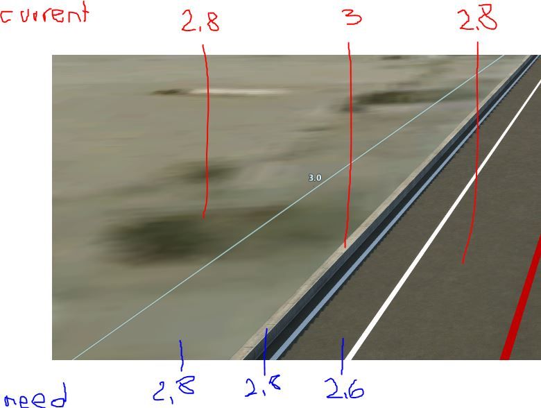 Solved: change road style heights - make road surface lower than ...