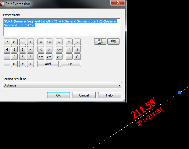 Label 3D length of a line - Autodesk Community