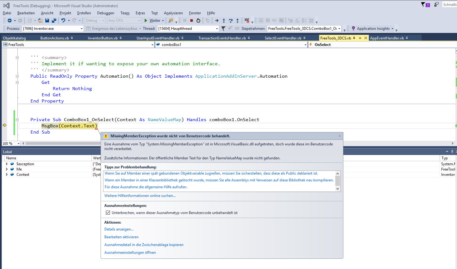 Solved ComboBox in Ribbon Panel with Autodesk Community