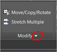 Express Tools>Modify Panel>Arrow