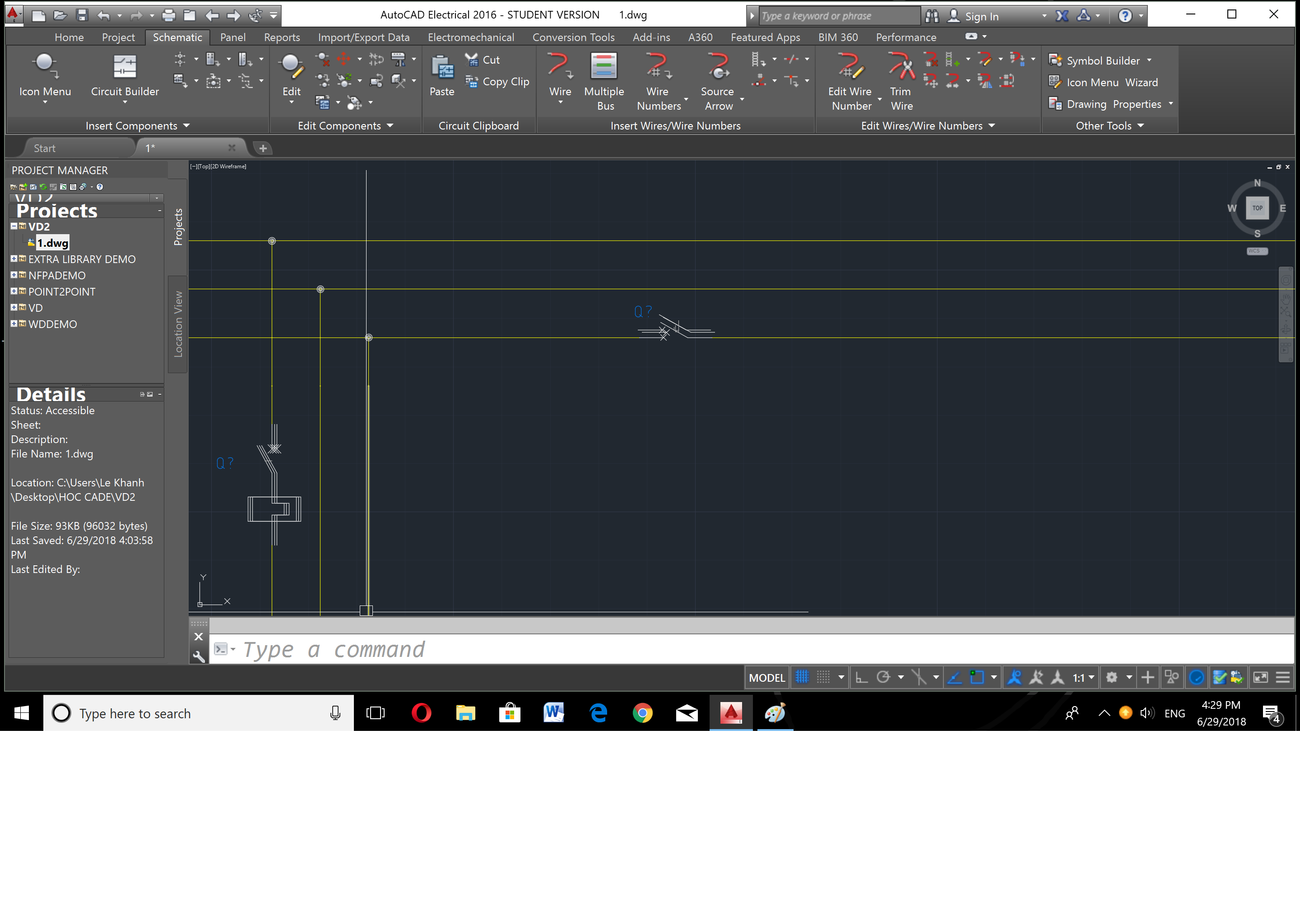 Problem when add 3 phase CB into 3 phase bus - Autodesk Community