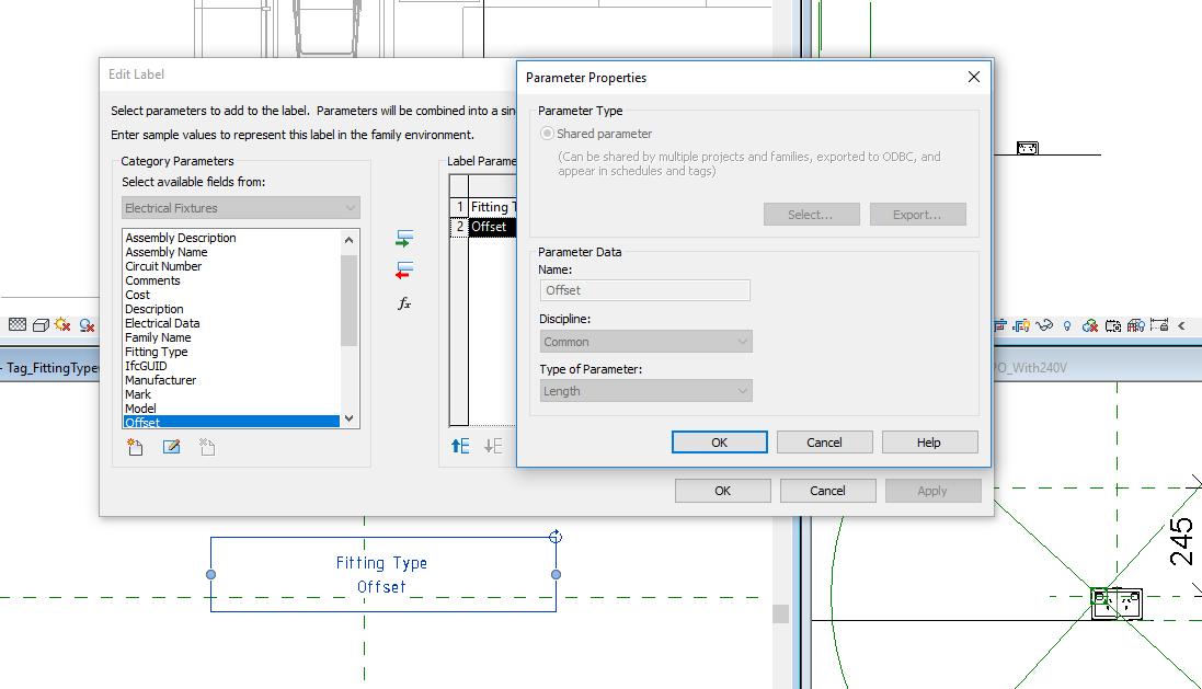 Create a tag reading the "offset" value - Autodesk Community