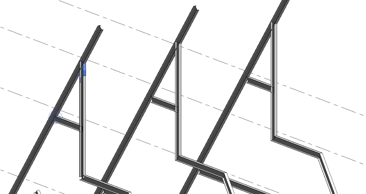 Best practice for modeling repetitive steel frame - Autodesk Community