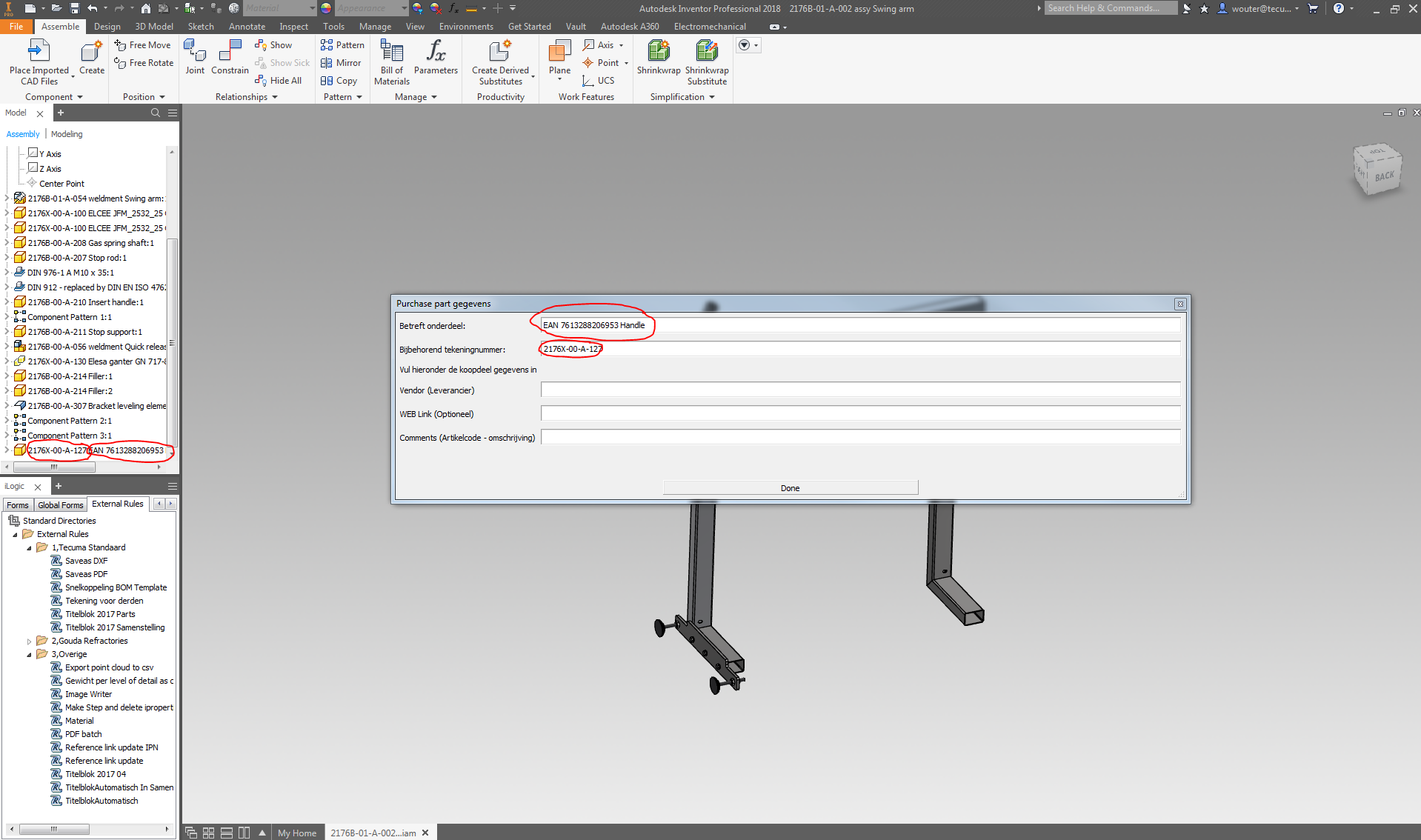 Global Form Edit Iproperties Parts In Assembly Autodesk Community 7600