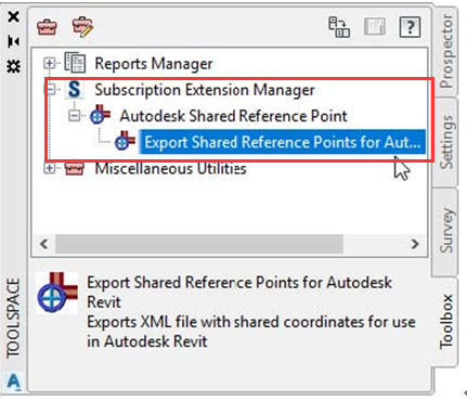 Export Shared Reference Points for Autodesk Revit 插件 - Autodesk Community