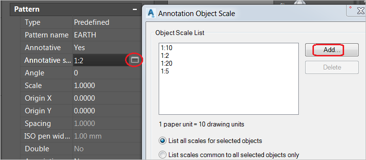 Unable to Change the Scale of a Hatch – Option is Grayed Out