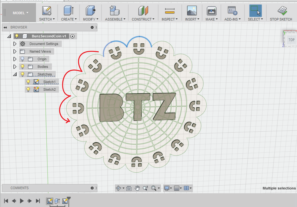 How do I copy sketch entities? from one sketch to a new sketch - Autodesk  Community - Fusion 360