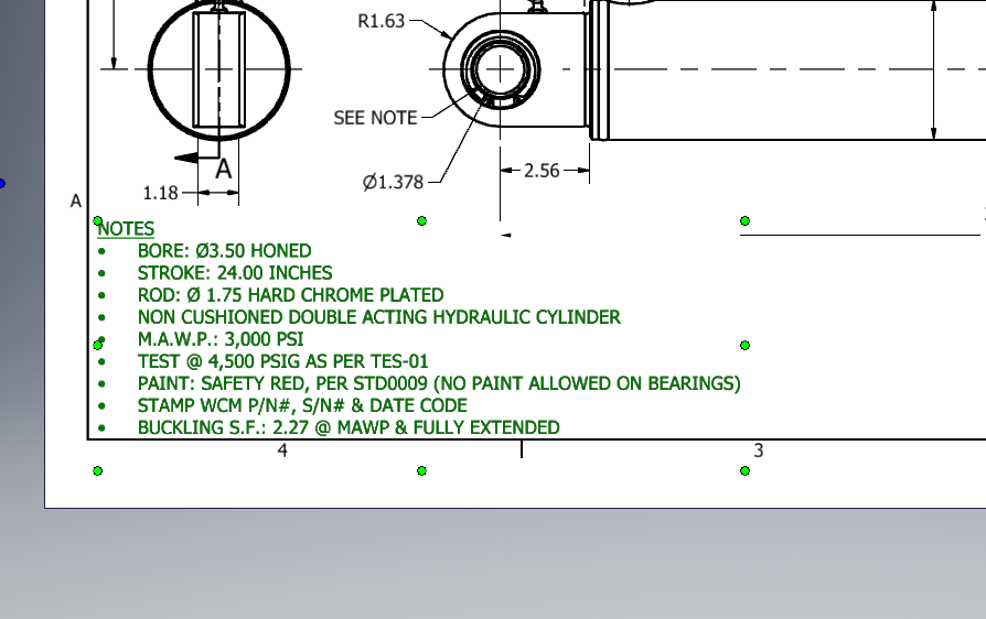 Note Block Blocks Out Part Of My Drawings Autodesk Community Inventor