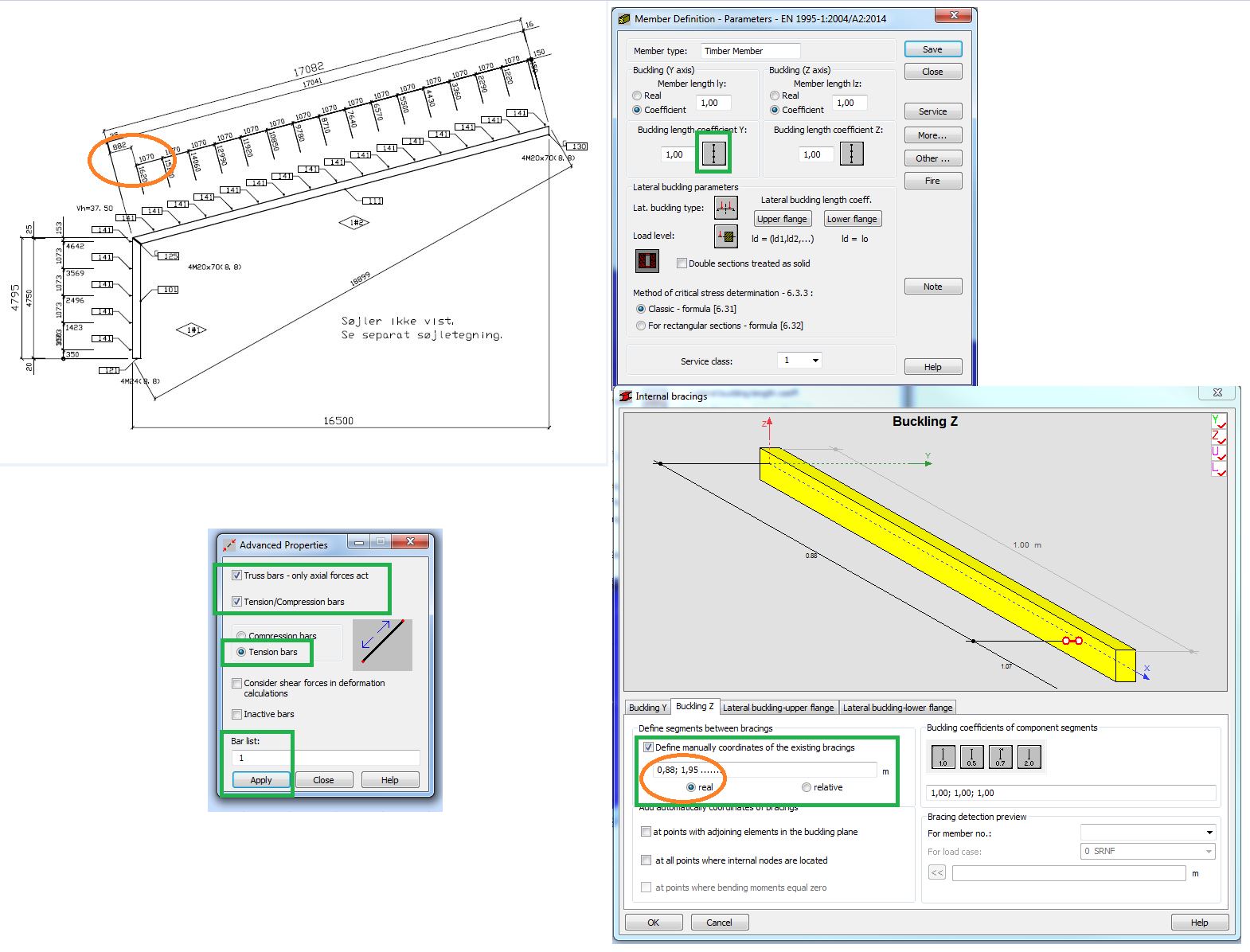 timber and lateral torsional buckling / Bracing - Autodesk Community