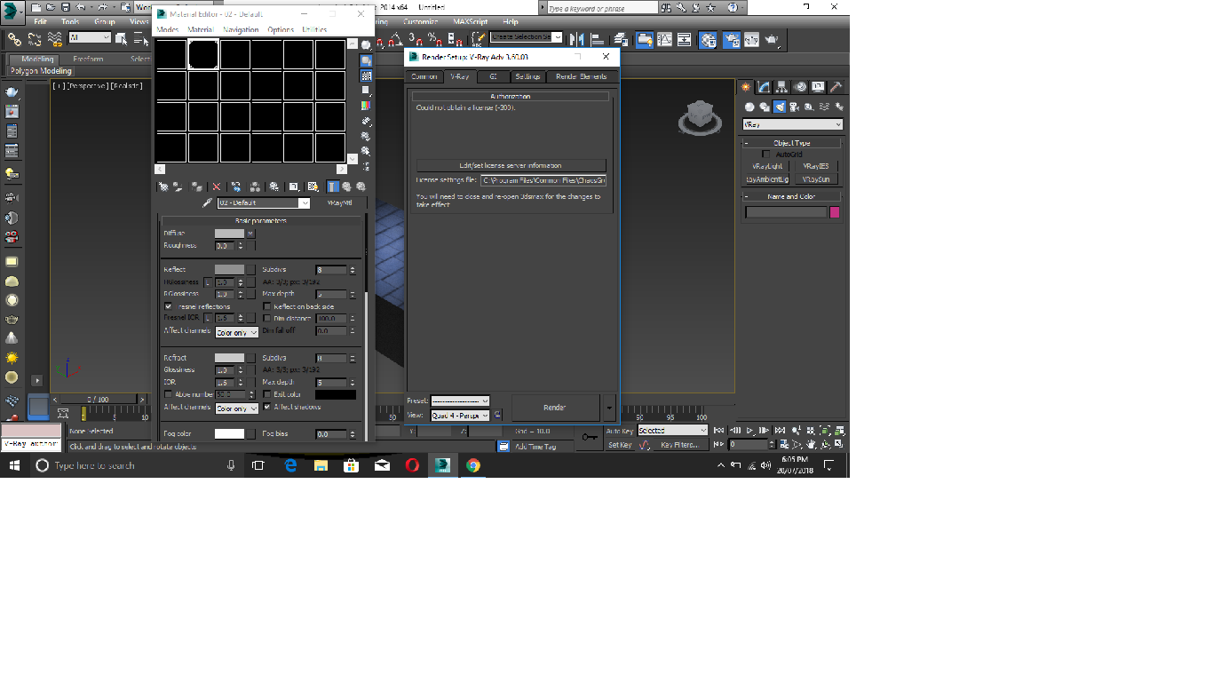 Sample Slots in Material Editor showing up black - Autodesk Community - 3ds  Max