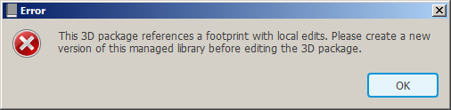 Cannot add/edit 3D model on some parts in managed library - Autodesk ...