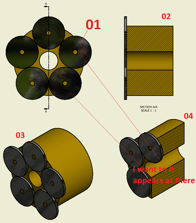 Solved: How to a part appears or disappears in drawing - Autodesk Community