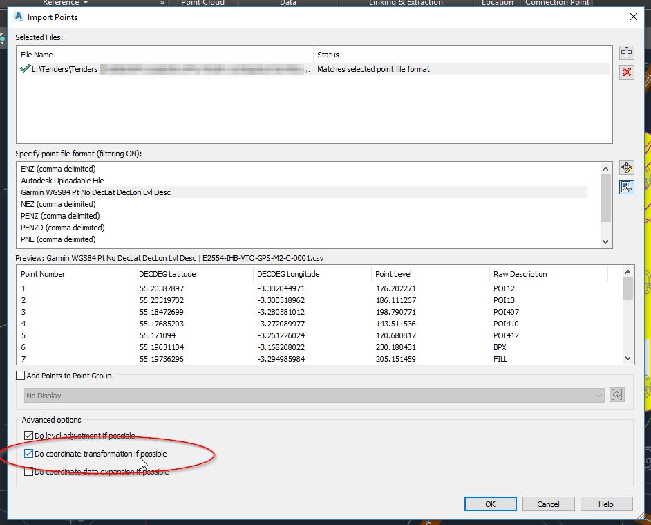 Import Points From Csv File Inserts Points In Incorrect Location Not 6813