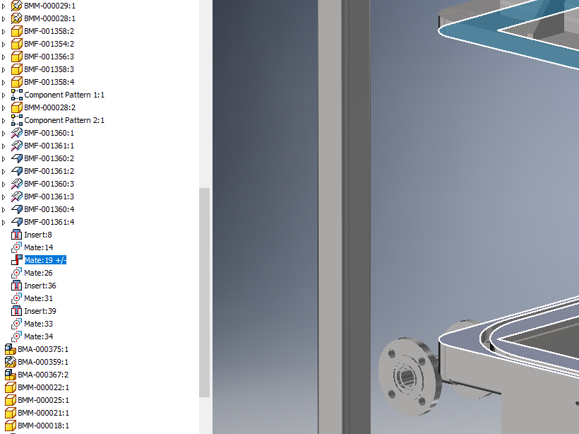 Solved: Mate constraint not working - possible due to ...