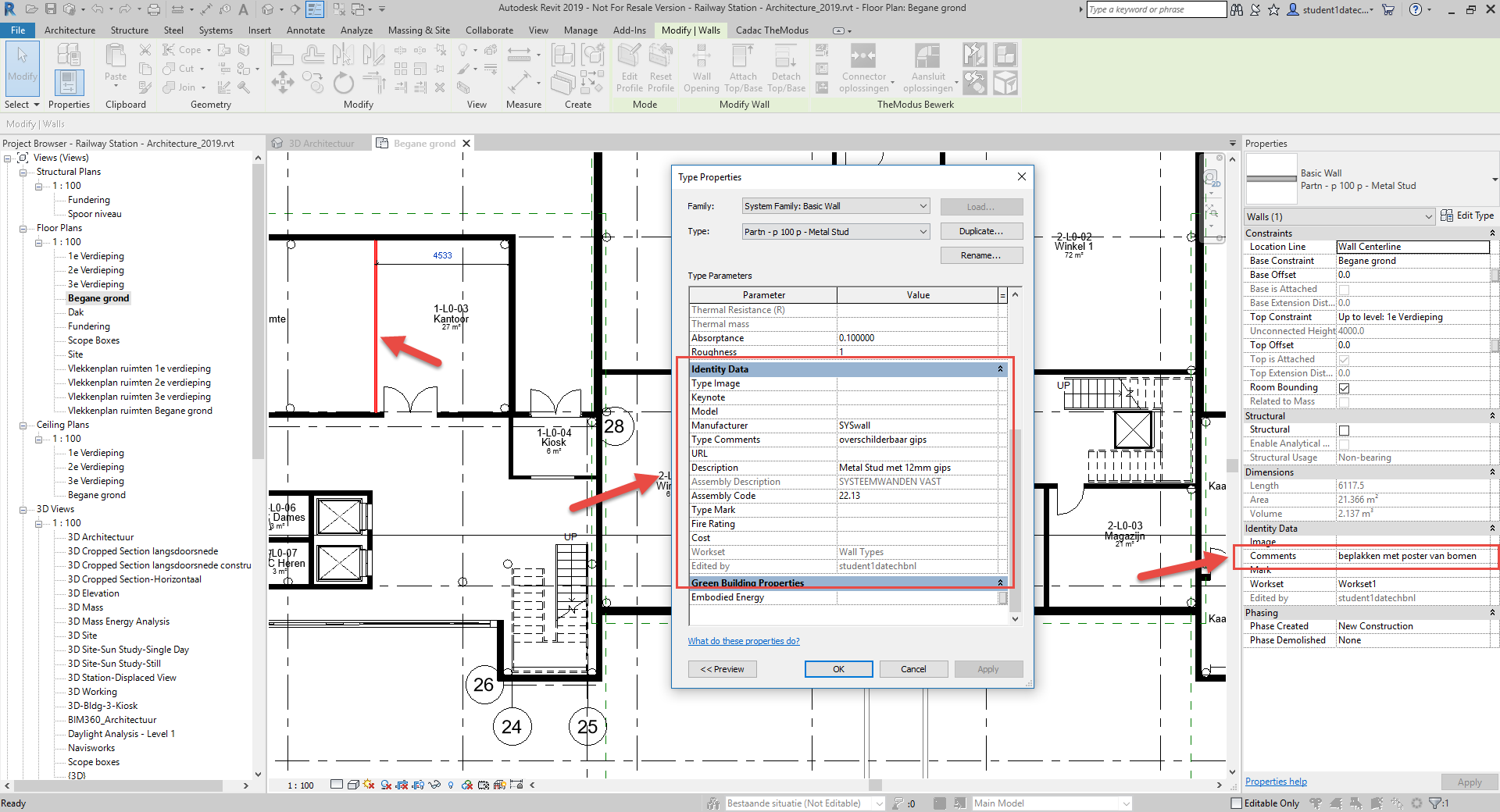 properties not properly updated after updating Set in Design ...