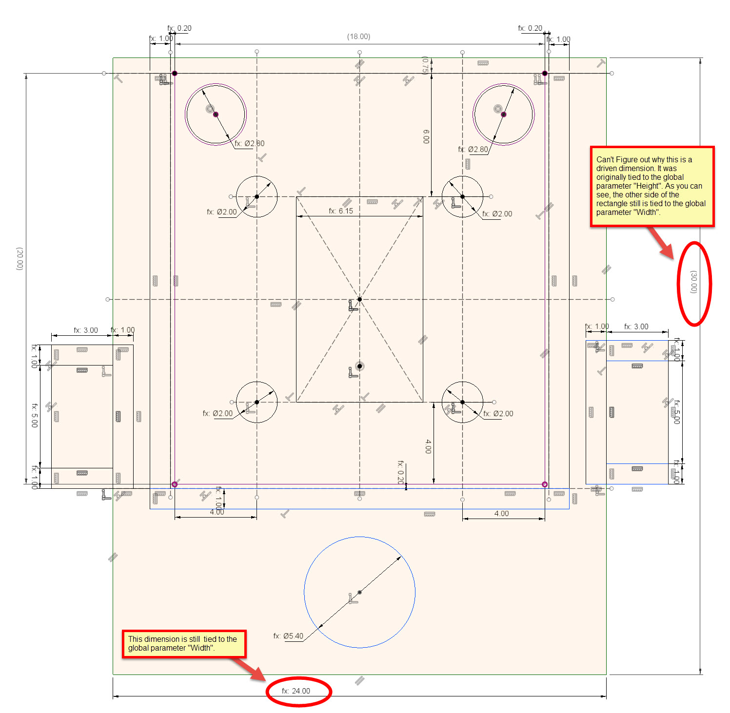 Solved Sketch Geometry Overconstrained Autodesk Community Fusion 360